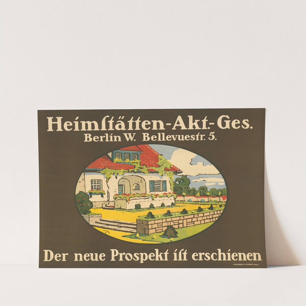 Heimstätten Aktiengesellschaft Berlin (1909) by Albrecht Biedermann