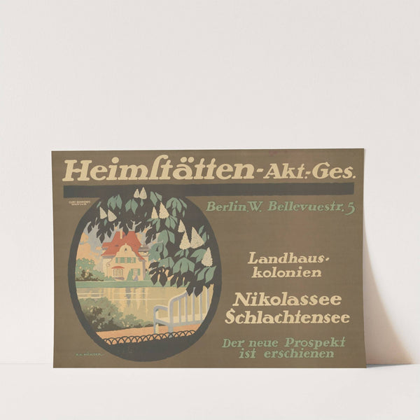 Heimstätten Aktiengesellschaft Berlin, Landhauskolonien (1913) by Klaus Richter