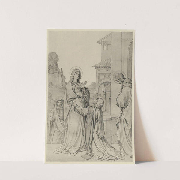 Heimsuchung Mariae (circa 1900) by Eduard von Steinle