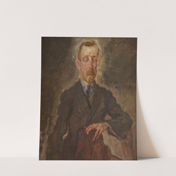 Heinrich Mann (1910) by Max Oppenheimer