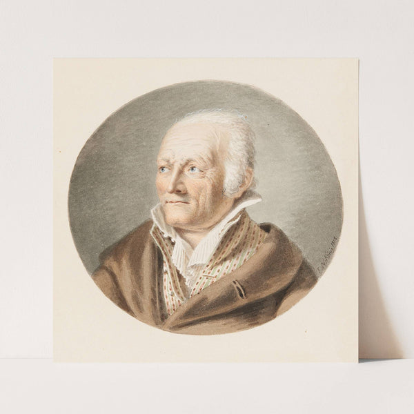 Heinrich Rieter, Maler und Radierer (1751-1818) (1818) by Franz Niklaus König
