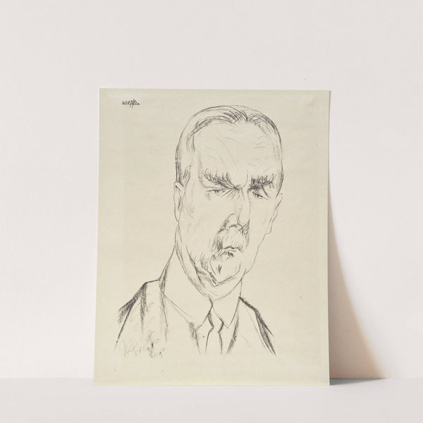 Heinrich Wölfflin (1925) by Rudolf Grossmann