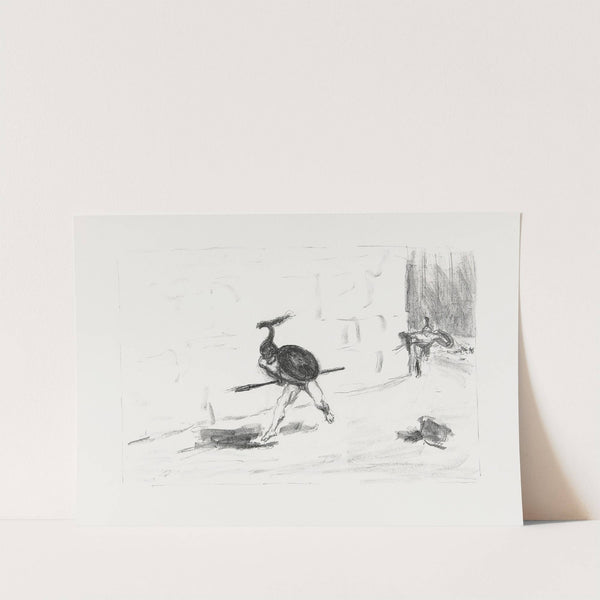 Hektors Flucht (1907) by Max Slevogt