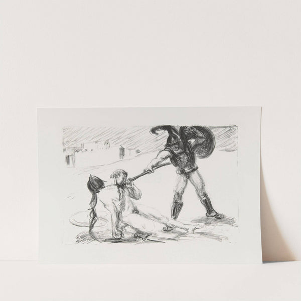 Hektors Tod (1907) by Max Slevogt