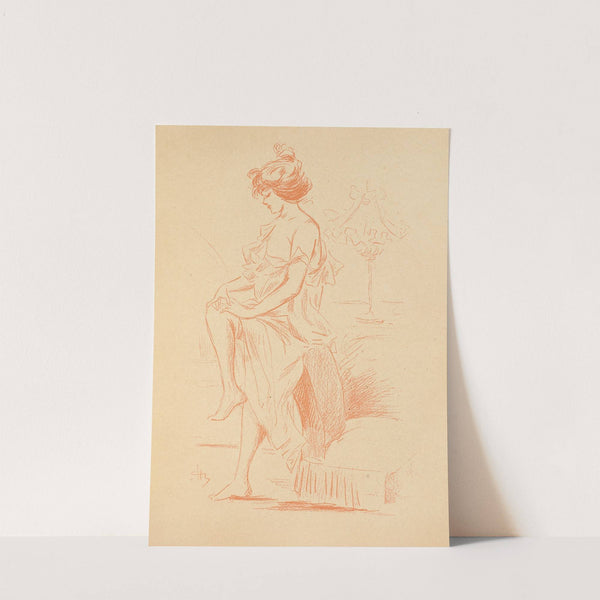 Hélas! Seule! (1899) by Henri Boutet