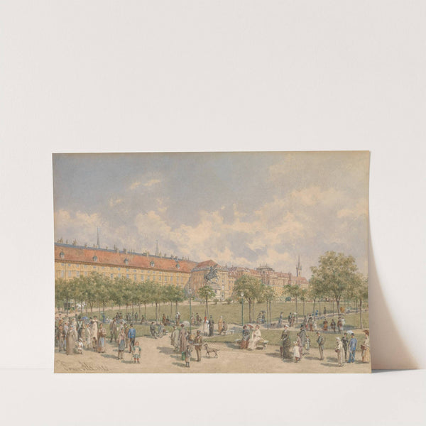 Heldenplatz (1882) by Franz Alt