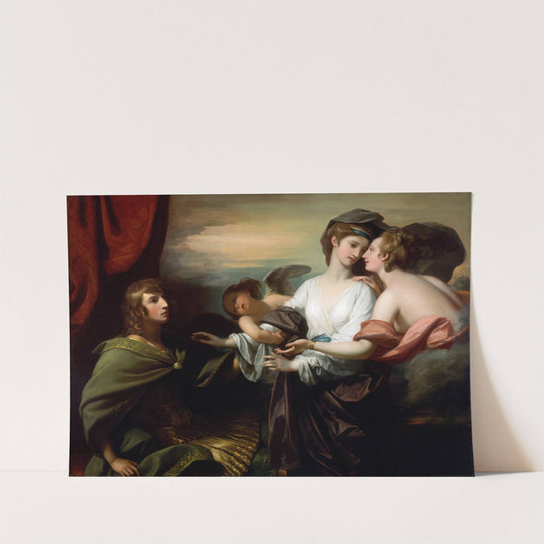 Helen Brought To Paris (1776) by Benjamin West