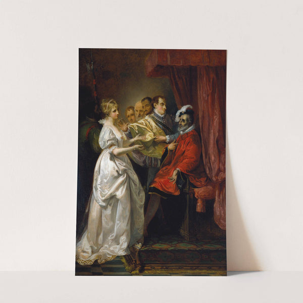 Helena and Count Bertram before the King of France (1793) by Francis Wheatley