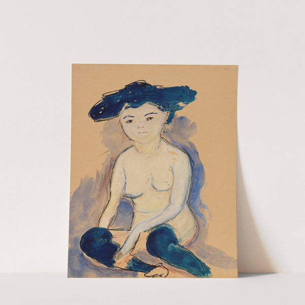 Helene (mit modischer Japanfrisur) by Marianne von Werefkin