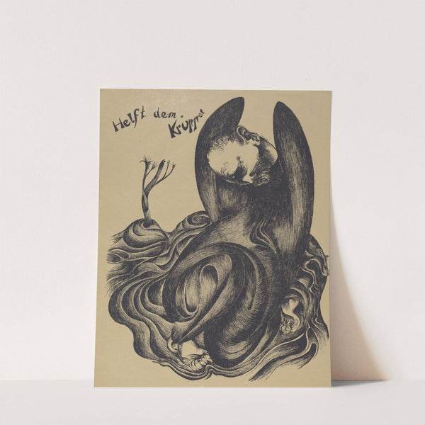 Helft dem Krüppel (Help the Cripples) (1920) by Heinrich Hörle