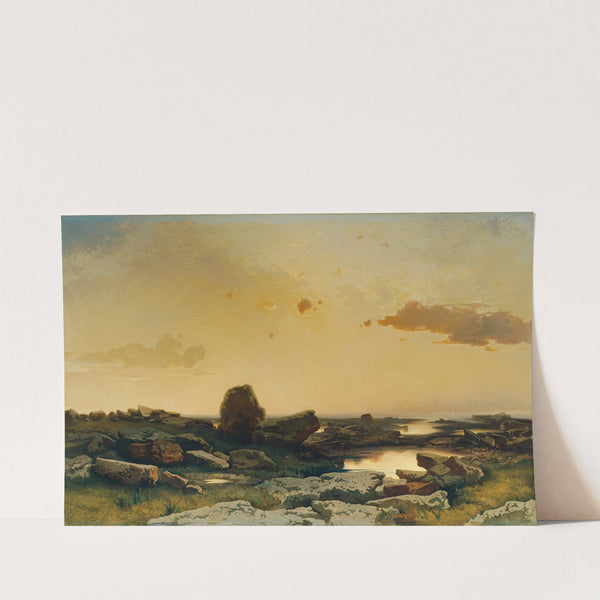 Helgoland (1858) by August Schaeffer von Wienwald