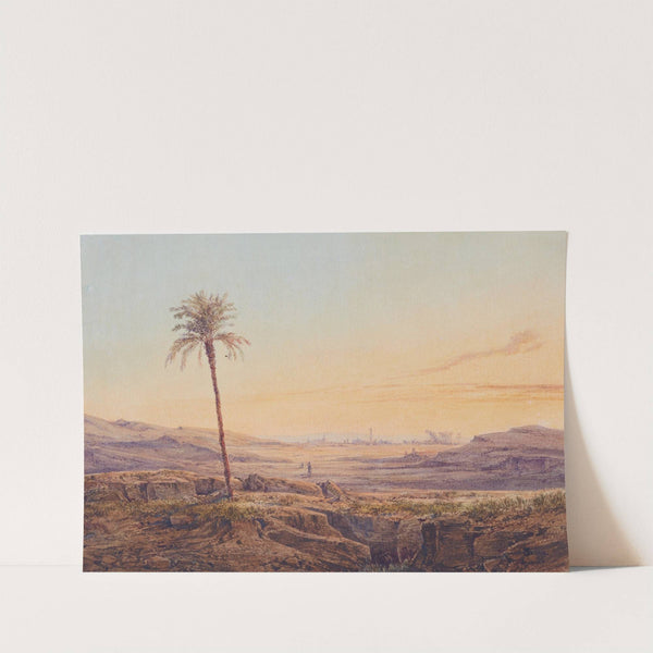 Heliopolis bei Sonnenuntergang by Friedrich Otto Georgi