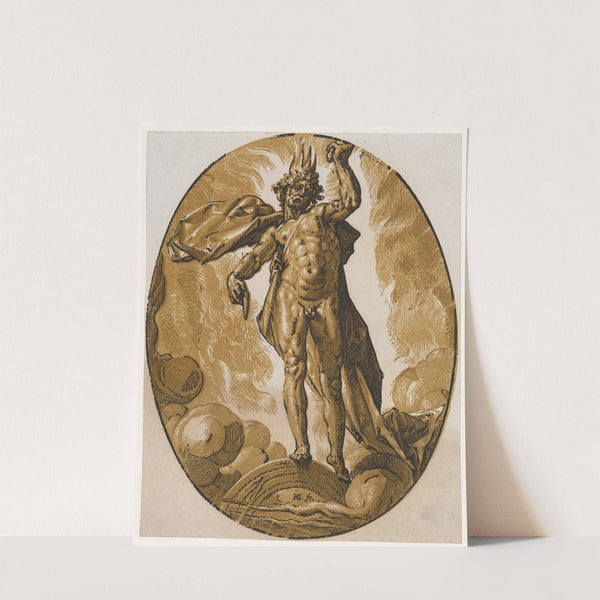 Helios by Hendrick Goltzius