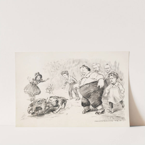 He’ll never let go (1910) by William Henry Walker