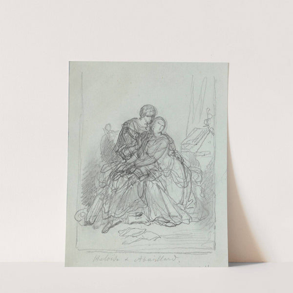 Héloïse and Abaelardus by Nicaise De Keyser