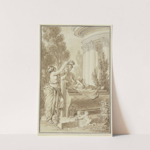 Heloise et Abailard by Clément Pierre Marillier