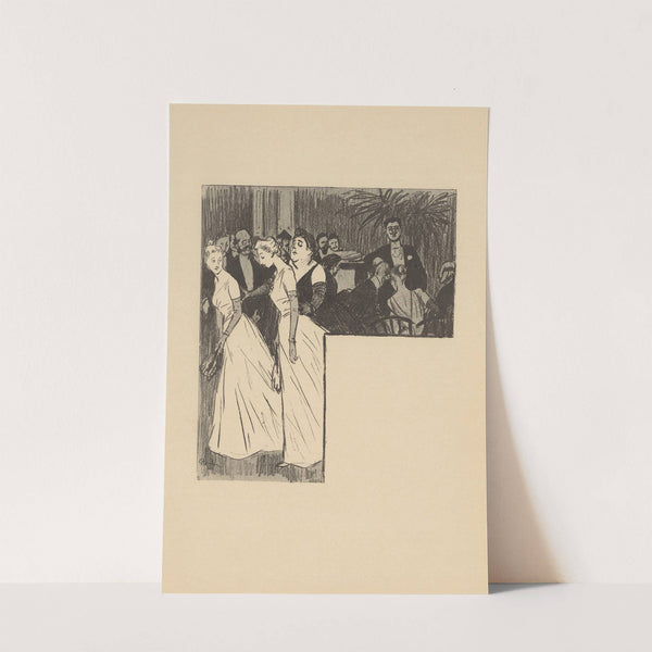 Héloïse et Abélard (1893) by Théophile Alexandre Steinlen