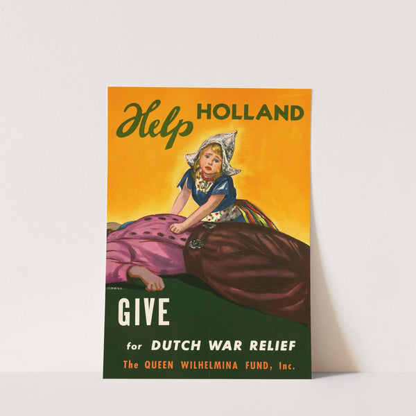 Help Holland Give for Dutch War Relief by Ronay