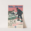 Help in the harvest ice is needed to save food for the starving people of the world by Anonymous
