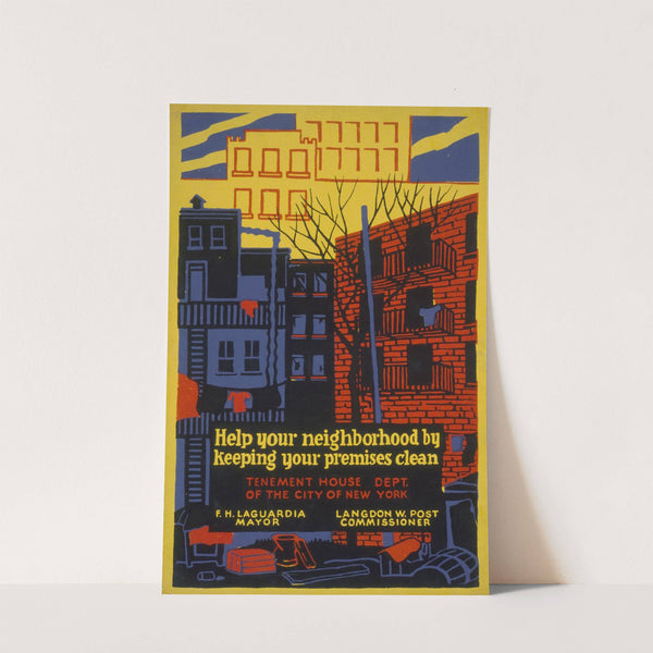 Help your neighborhood by keeping your premises clean by Anonymous