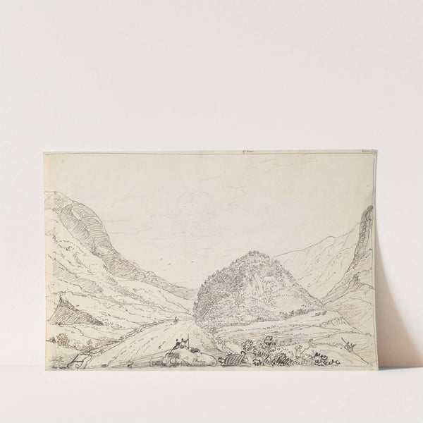 Helvellyn, Great Howe, and Raven Crag by Thomas Hastings