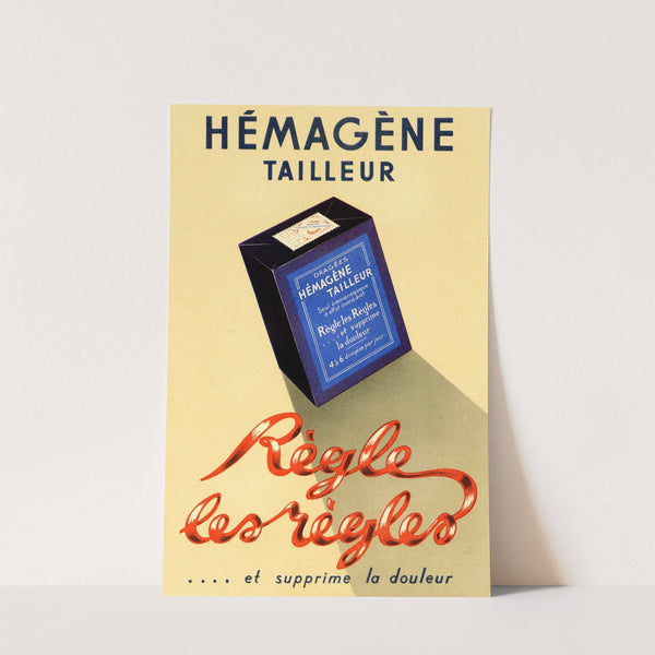 Hémagène Tailleur (1910-1950) by Laboratoires biologiques