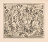 Hemelkaart met de zuidelijke sterrenbeelden Haemisphaerium stellatum australe antiquum (1660-1708)