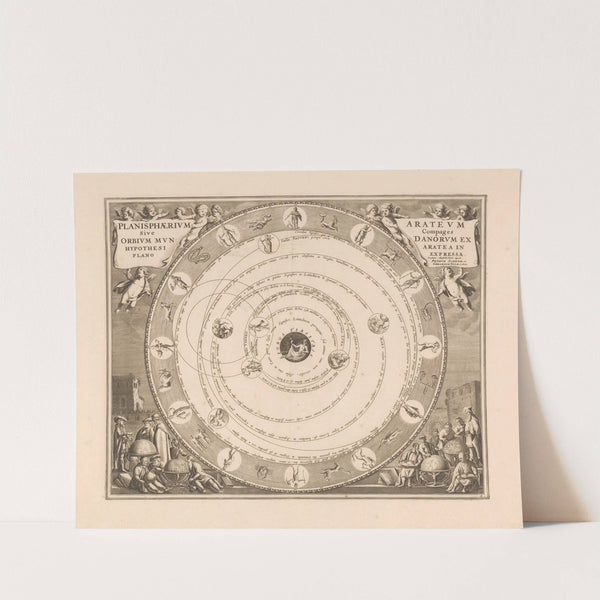 Hemelkaart van het stelsel van Aratus Planisphaerium (1660-1708) by Peter Schenk the Elder