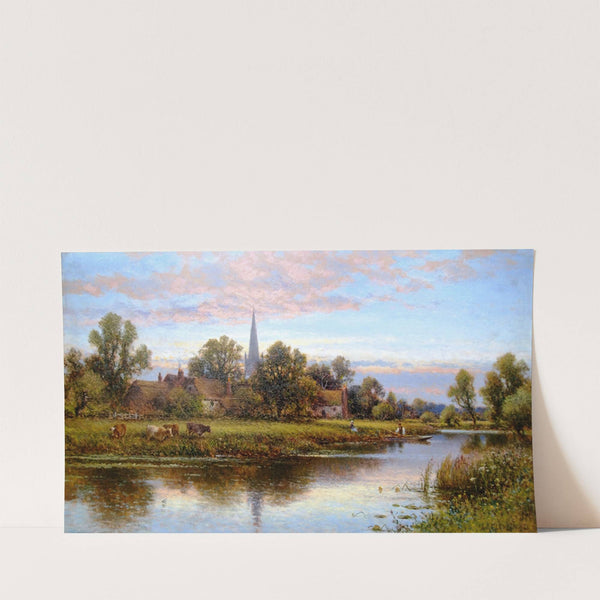 Hemingford on the Ouse by Alfred Augustus Glendening