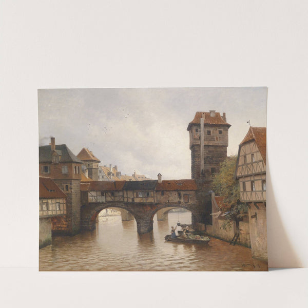 Henkersteg in Nürnberg by Heinrich Deiters