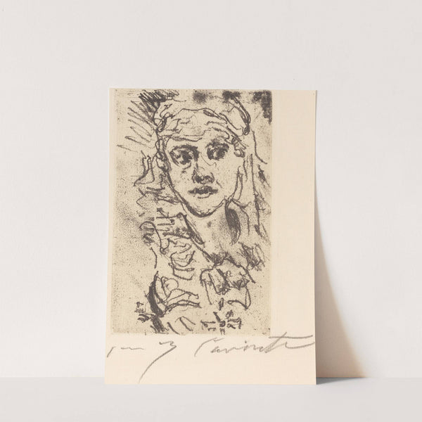 Henny Porten (1923) by Lovis Corinth