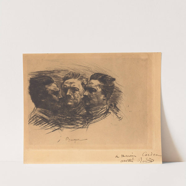 Henri Becque by Auguste Rodin