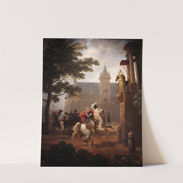 Henri IV Caracolant by Nicolas-Antoine Taunay