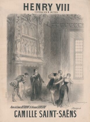 Henri VIII. Opéra en 4 actes (1883)