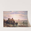 Henrik Hudson entering New York Harbor, September 11, 1609 by Edward Moran