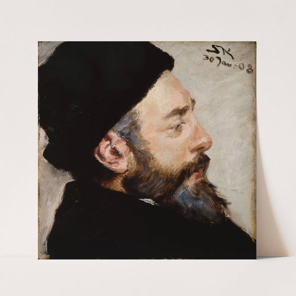 Henrik Pontoppidan by Peder Severin Krøyer