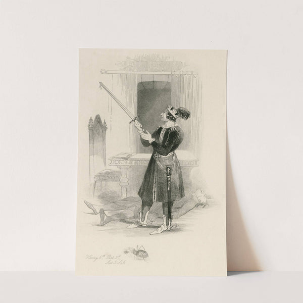 Henry 6th part 3rd, act 5, sc. 6 by Joseph Kenny Meadows