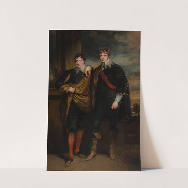 Henry Augustus Berkeley Craven and Keppel Richard Craven by John Hoppner