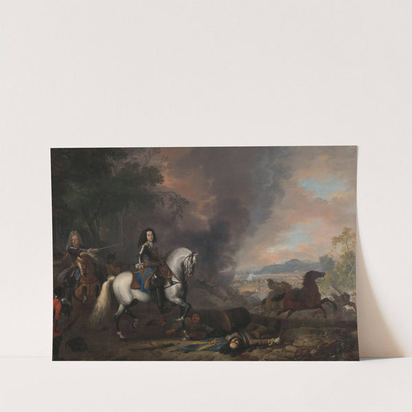 Henry Casimir II, Prince of Nassau-Dietz, in a Battle by Jan van Huchtenburg