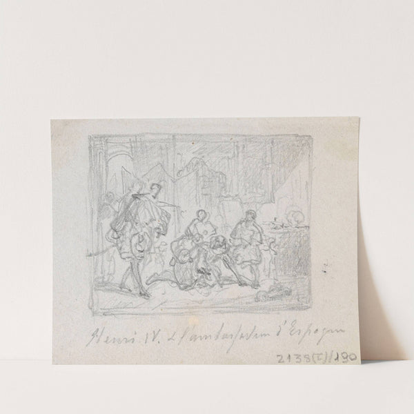 Henry IV and the Spanish Ambassador by Nicaise De Keyser