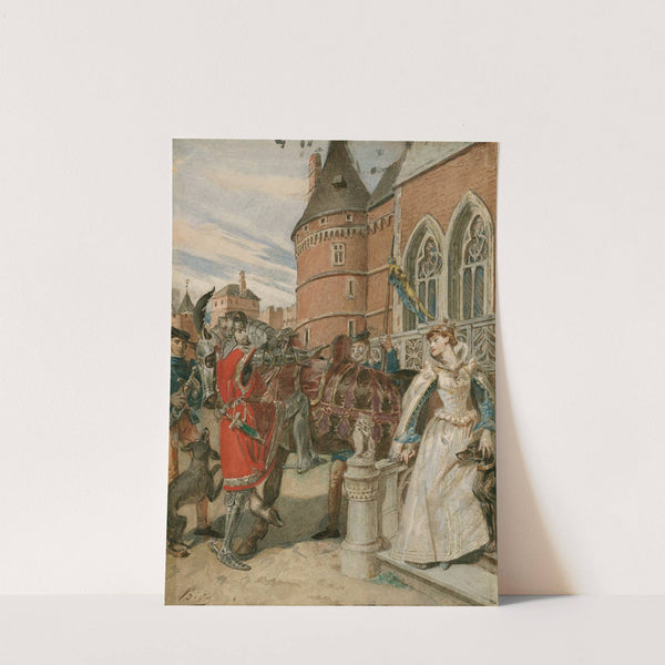 Henry IV, Part 1, act 2, scene 3 (1893) by Alexandre Bida