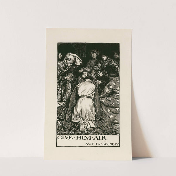 Henry IV, part 2; Give him air Act IV Scene IV (1900) by Byam Shaw