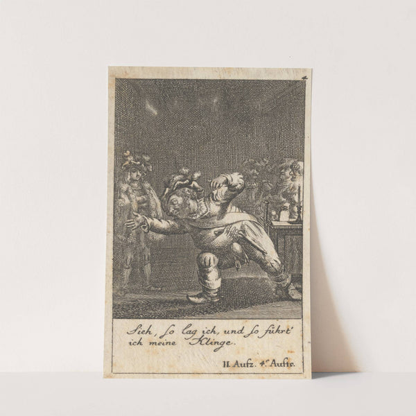 'Henry IV, Part I,' Act II, Scene IV. by Daniel Nikolaus Chodowiecki