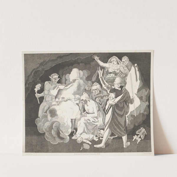 Henry VI, Part II; Act I, Scene iv, Mother Jourdaine, Himi— (1803) by John Opie