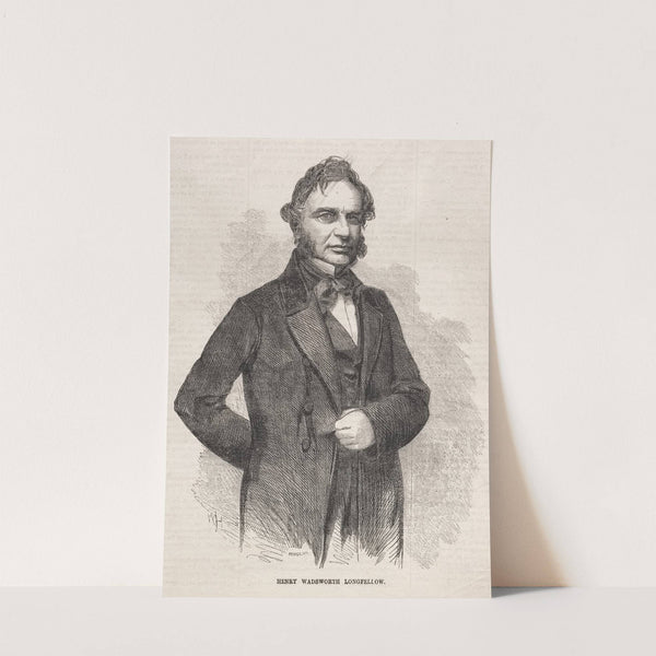 Henry Wadsworth Longfellow (1858) by Winslow Homer