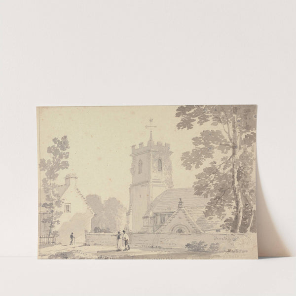 Henstridge Church, 23 August 1833 by Thomas Hastings