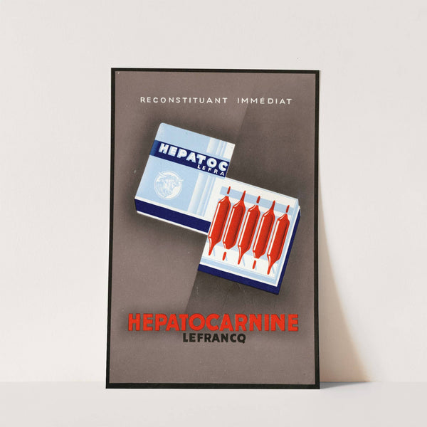 Hepatocarnine (1910-1950) by Laboratoires de la Carnine Lefrancq