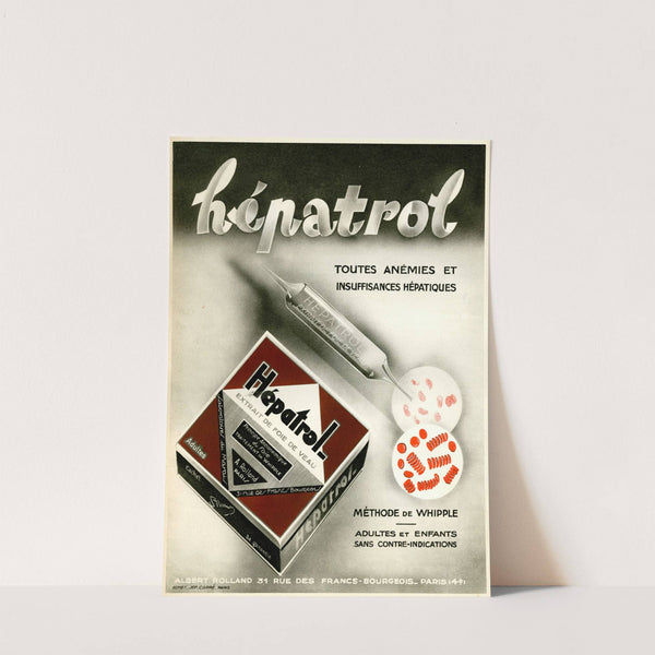 Hépatrol (1910-1950) by Laboratoires Albert Rolland