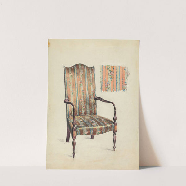 Hepplewhite Arm Chair by Elizabeth Curtis