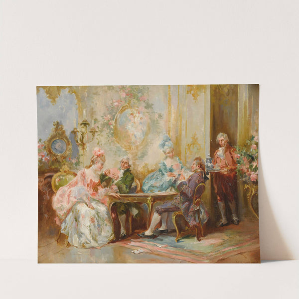 Her Best Hand by Vicente García De Paredes